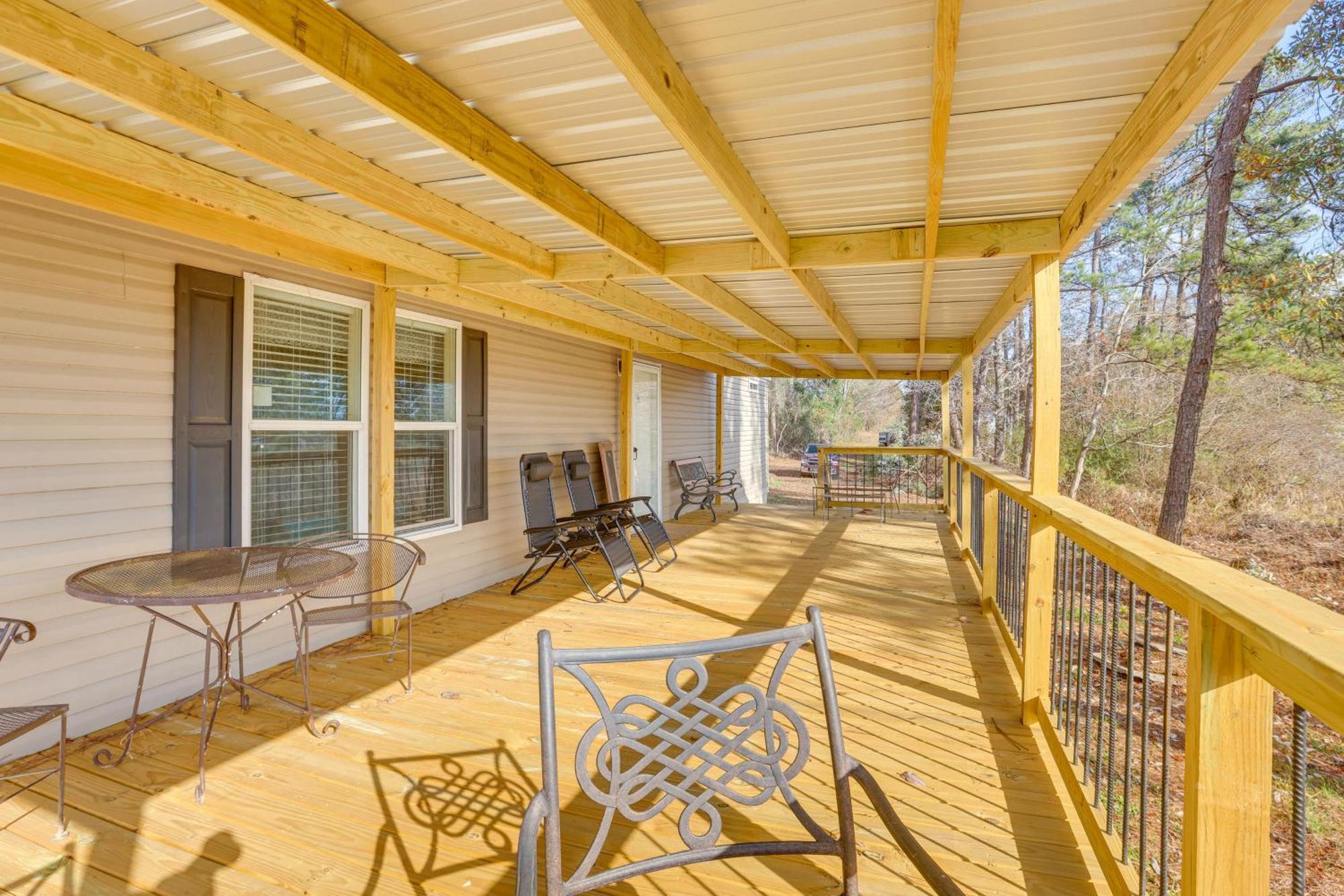 Lakefront Wetumpka Escape With Furnished Deck! Ngoại thất bức ảnh