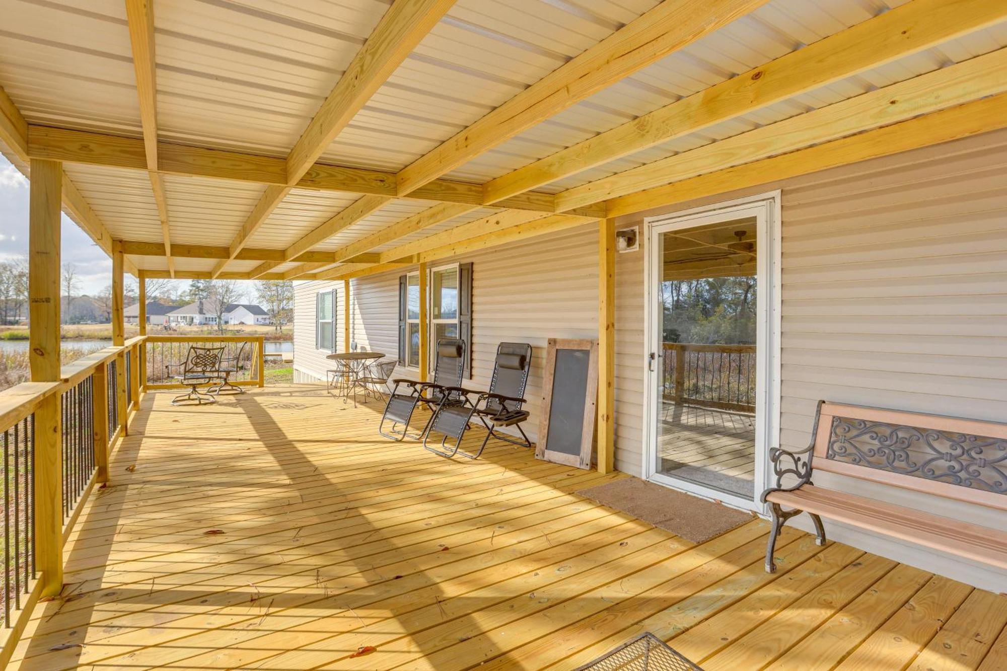 Lakefront Wetumpka Escape With Furnished Deck! Ngoại thất bức ảnh